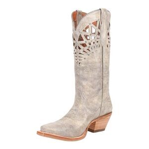 Dan Post Miley Grey/Grey Cutout Snip Toe size 9 new with tag no box